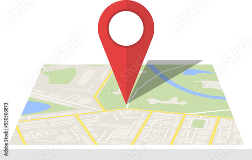 Folded paper city map Free Download Folded paper city map - GFXLoad