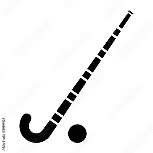 Hockey Vector Icon which is suitable for commercial work and easily modify or edit it
