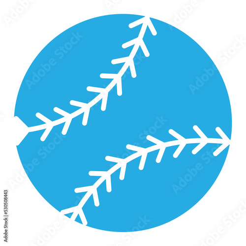 Baseball Vector Icon which is suitable for commercial work and easily modify or edit it
