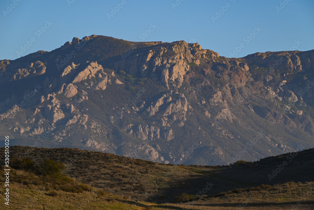 Boney Ridge from Rancho Sierra Vista, Santa Monica Mountains