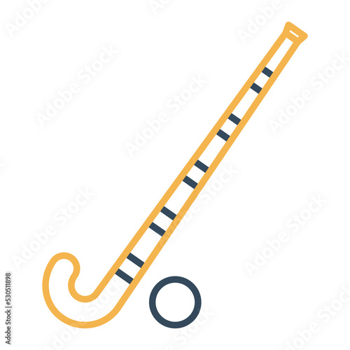 Hockey Vector Icon which is suitable for commercial work and easily modify or edit it
