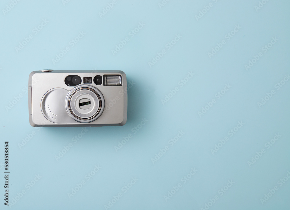 camera on white background camera on white background
