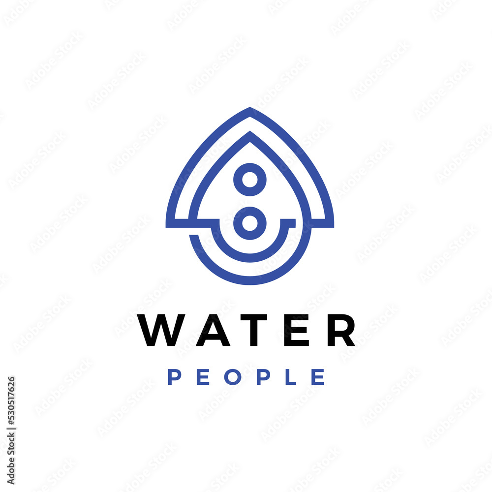 family water drop people donate donation parent child logo vector icon illustration family water drop people donate donation parent child logo vector icon illustration