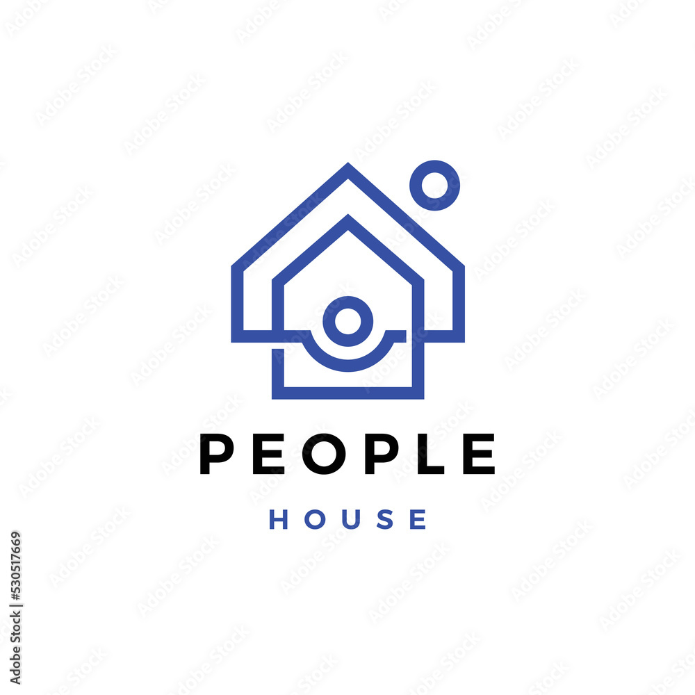 house home people human team work family logo vector icon illustration house home people human team work family logo vector icon illustration