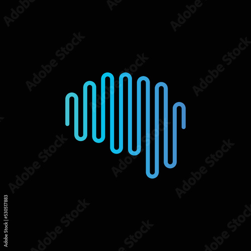 brain tech smart digital idea logo template vector icon