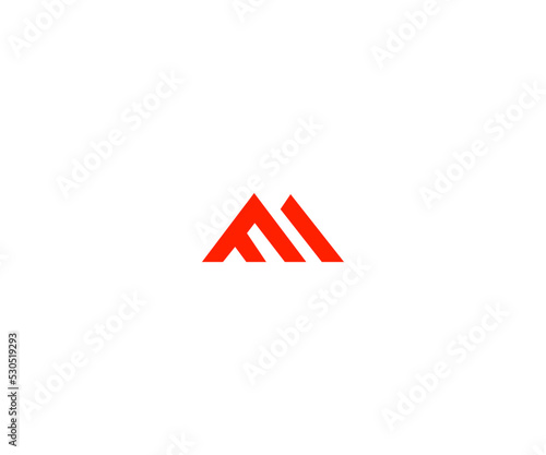 letter FM, MF initial logo monogram designs modern vector templates