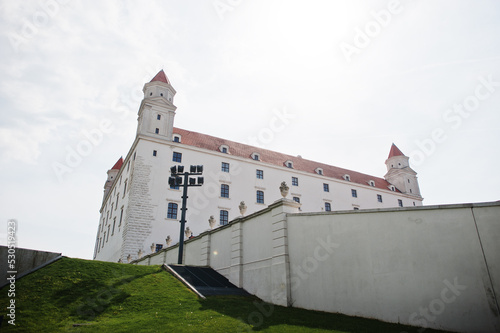 View of Bratislava Castle, Slovakia photo