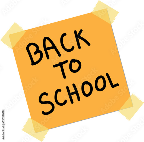 Wallpaper Mural back to school on post it note Torontodigital.ca