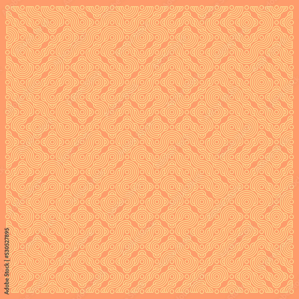 Color truchet tiling connections illustration Color truchet tiling connections illustration