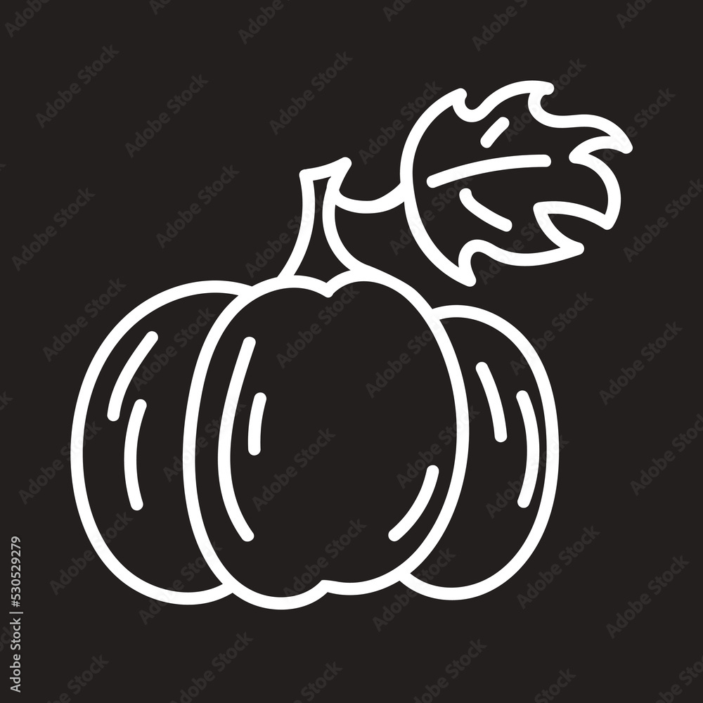 Pumpkin hand drawn doodle illustration. Black and white vegetable outline. Autumn harvest element. Logo. Pumpkin hand drawn doodle illustration. Black and white vegetable outline. Autumn harvest element. Logo.
