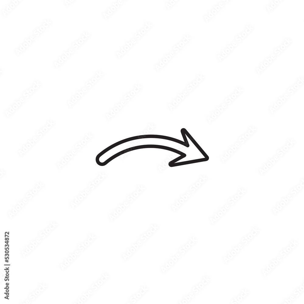 Arrow recycle icon flat design illustration Arrow recycle icon flat design illustration