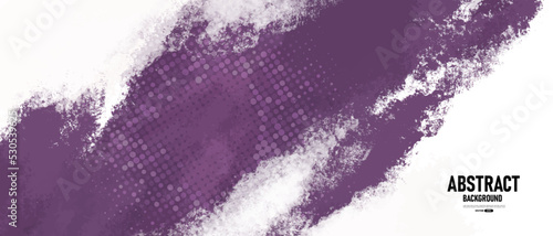 Abstract purple watercolor background	
