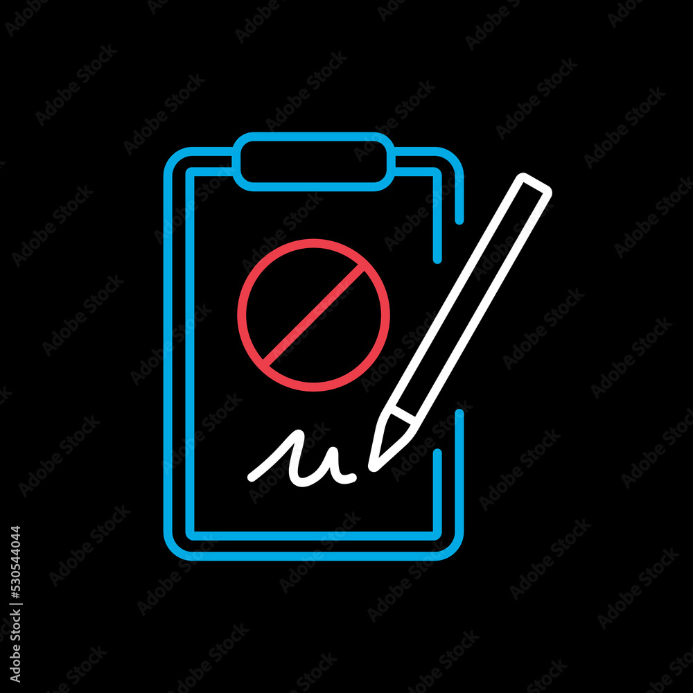 Petition vector flat icon. Protest action support Petition vector flat icon. Protest action support