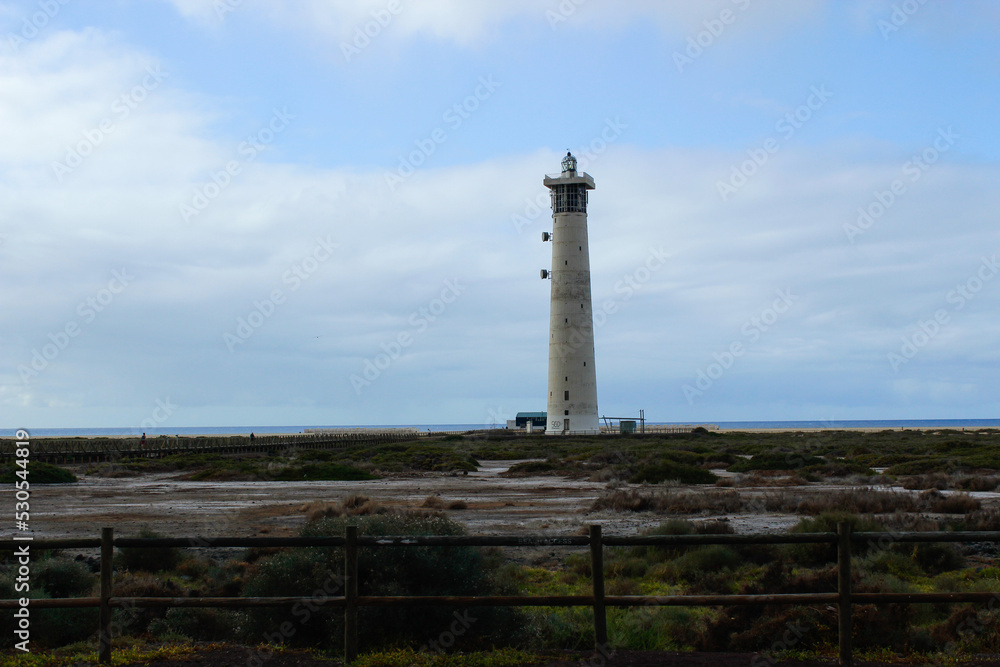 Fuerteventura lighthouse. Canary Islands, Spain