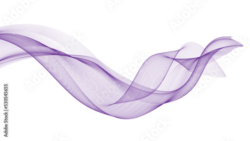 Vector illustration of violet on white pattern with nice curves transitons - beauty of geometry, suitable for different kind of backgrounds - presentations, documents, video, like HD, Full HD, 4K, 8K