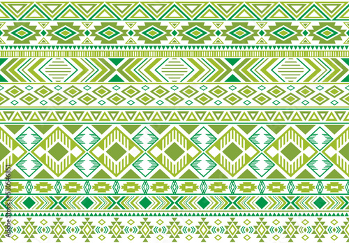 Tribal ethnic motifs geometric vector seamless background.