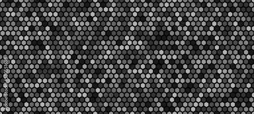 Abstract hexagonal geometri...