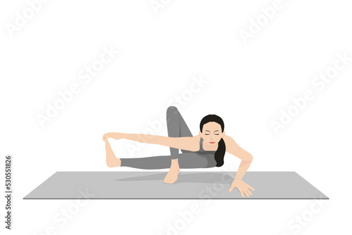 Baby Grasshopper Pose