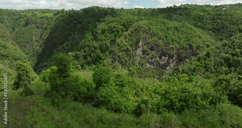 Cañón San Cristóbal Mountains Puerto Rico Tropical forest on a sunny day 9 photo