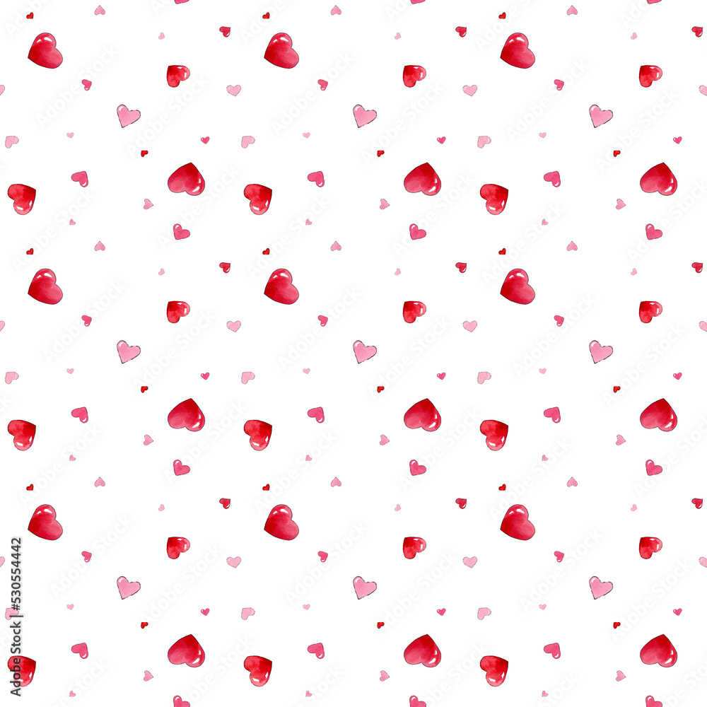 Pattern with hearts Pattern with hearts