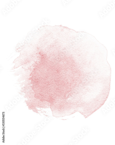 Pastel watercolor paint stain background circle 