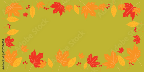 Autumn leaves background  leaves vector  fall background