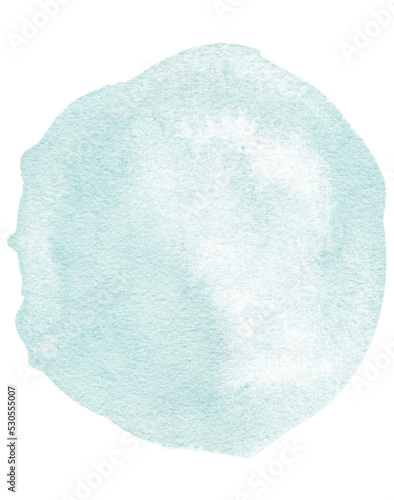 Pastel watercolor paint stain background circle 