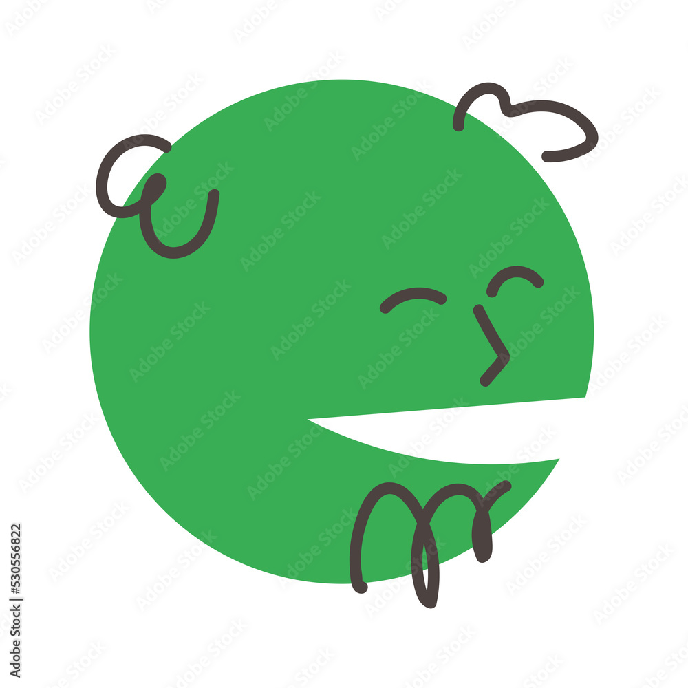 Funny talking head-round for making dialogues. Cartoon illustration isolated on transparent background. Funny talking head-round for making dialogues. Cartoon illustration isolated on transparent background.