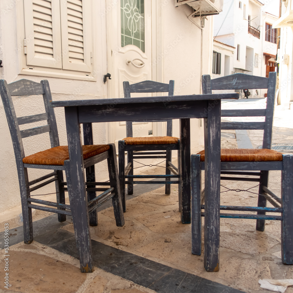 Fototapeta premium a set of chairs for travelers