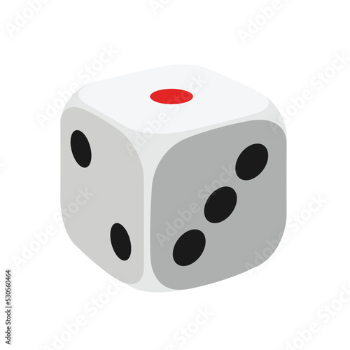 Game Dice vector emoji symbol
