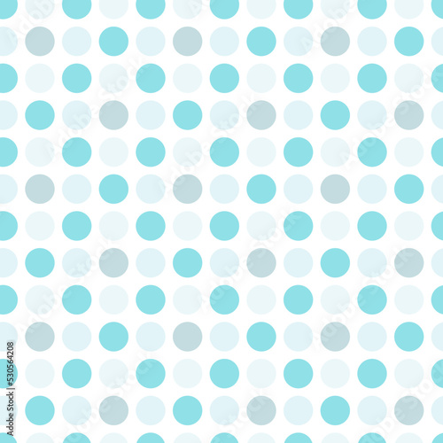 Cute seamless hand-drawn patterns. Stylish modern vector patterns with circles and dots of blue color. Funny Infantile Repetitive Print