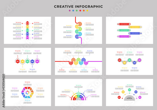 Creative Infographic Templates Flat Design