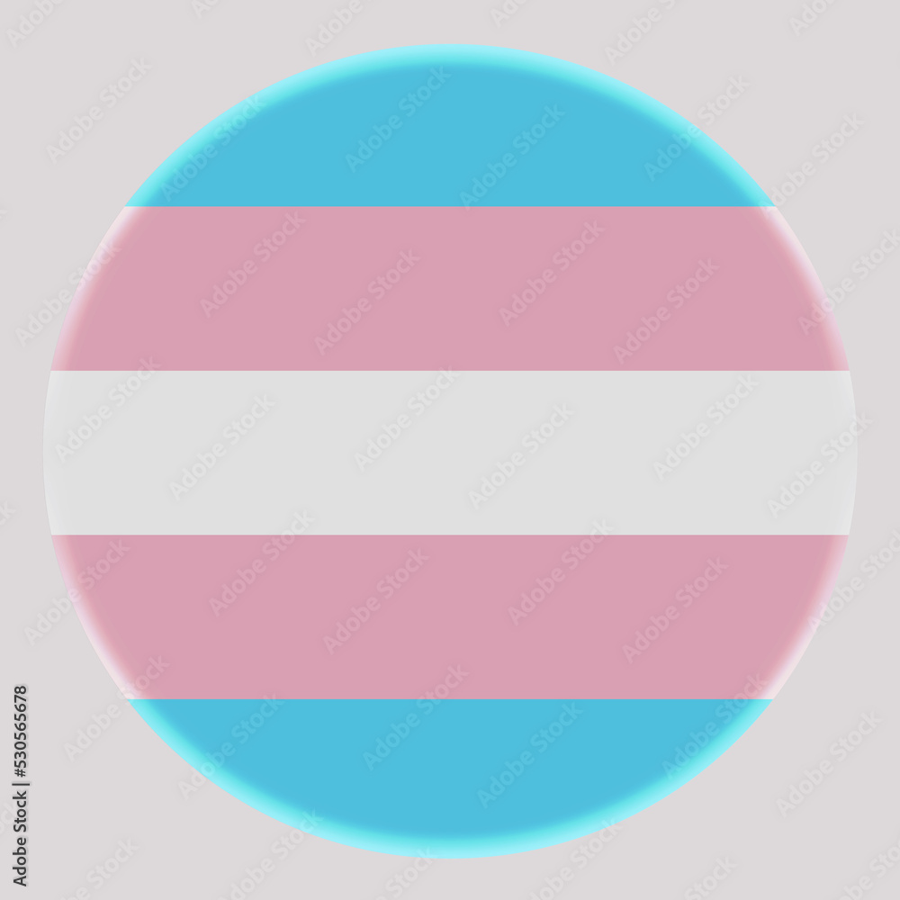 3d illustration Transgender flag on avatar circle. Freedom and love concept. Activism, community and freedom Concept. 3d illustration Transgender flag on avatar circle. Freedom and love concept. Activism, community and freedom Concept.