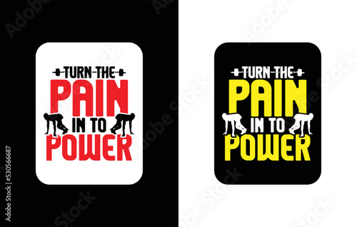 Creative typography sticker t-shirt design premium vector template