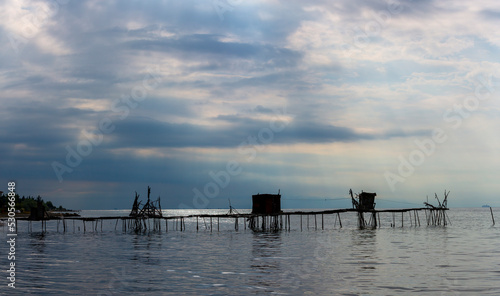 Ucmakdere fish fish were photographed with long exposure technique / Tekirdag photo