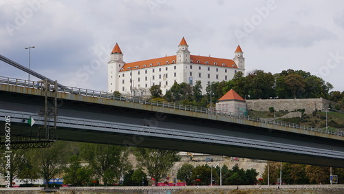 Photography Bratislava Castle in Slovakia