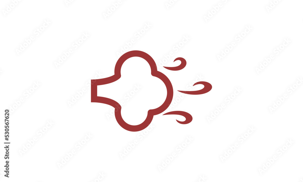 Simple Breath Air Lines Logo Design Idea Simple Breath Air Lines Logo Design Idea