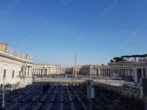 Vatican Aussicht in Rom Italien photo