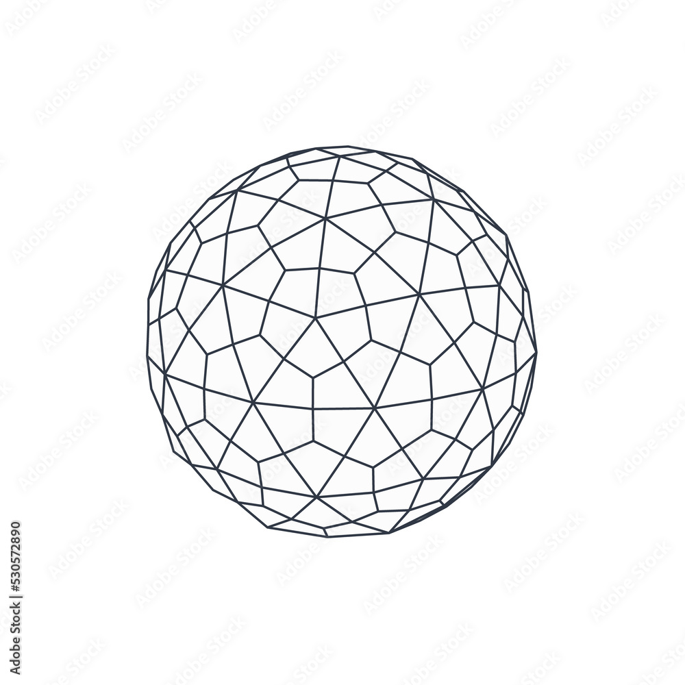 abstract globe design abstract globe design
