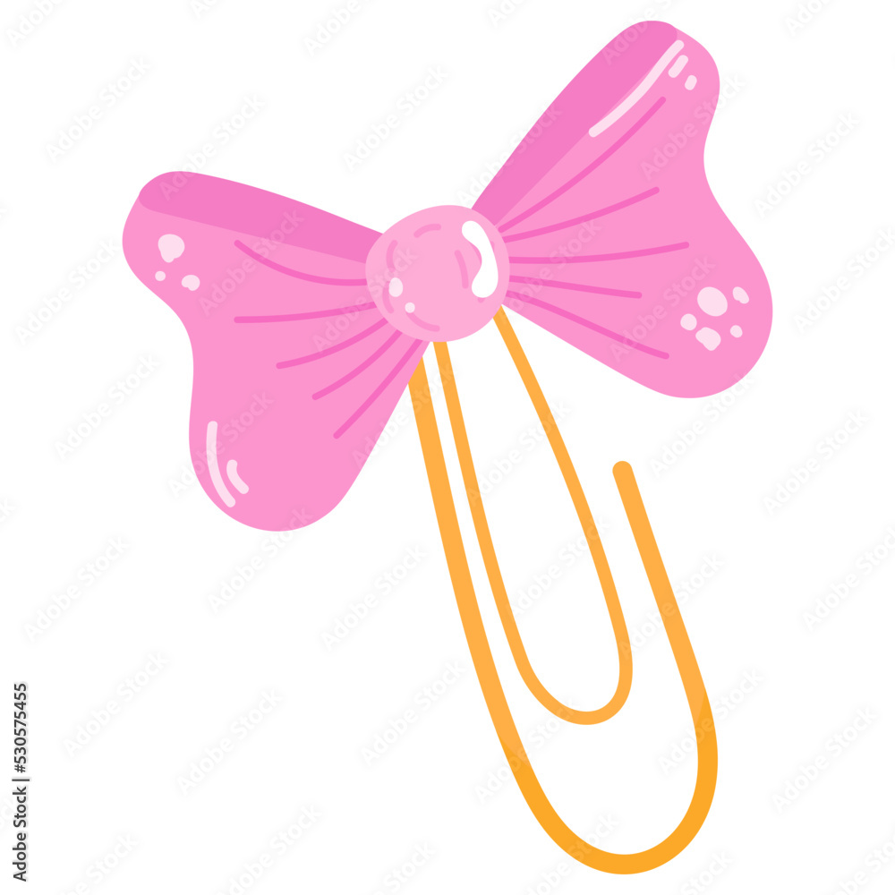 Get this amazing flat sticker of hair clip Get this amazing flat sticker of hair clip