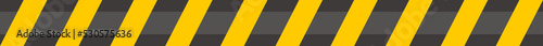 Road repair barrier. Vector illustration