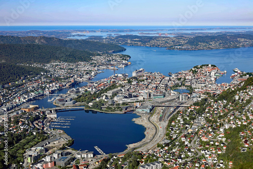 Bergen in Norwegen © Klaus Eppele