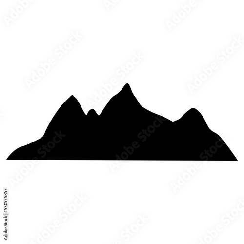 mountain scenery silhouette © Hashslingingslasher
