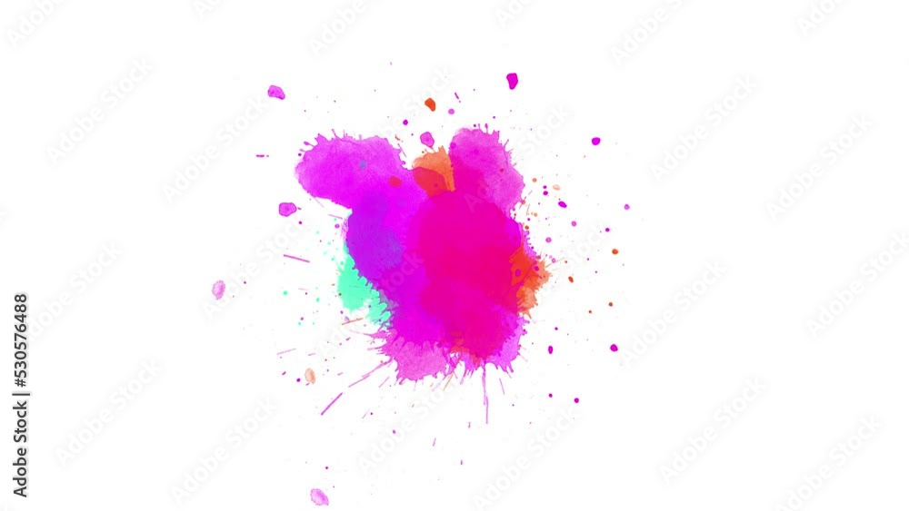 Ink brush stroke transition. Ink splash. Abstract ink brush blot, splat, fluid art, overlay, alpha matte composition, spreading brush stroke. Watercolor Ink splatter effect animation. Ink brush stroke transition. Ink splash. Abstract ink brush blot, splat, fluid art, overlay, alpha matte composition, spreading brush stroke. Watercolor Ink splatter effect animation.