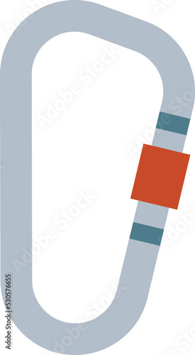 Tourist carbine Camping Equipment icon. Vector illustration