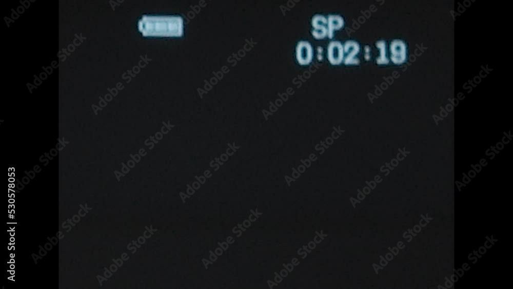 A retro VHS analog distortion overlay. This effect features analog