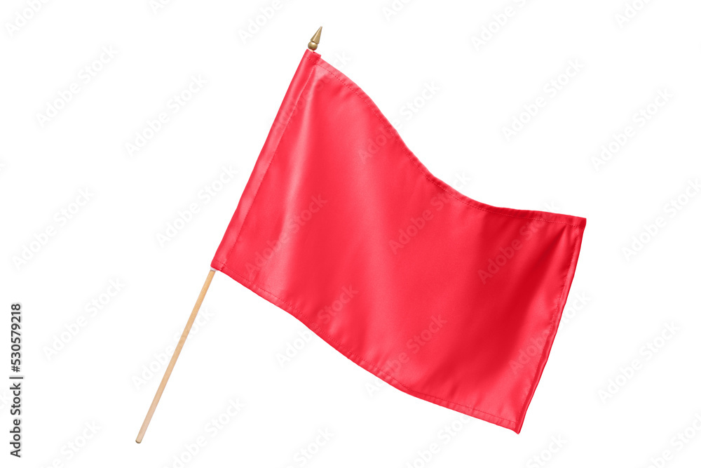 Silk red flag