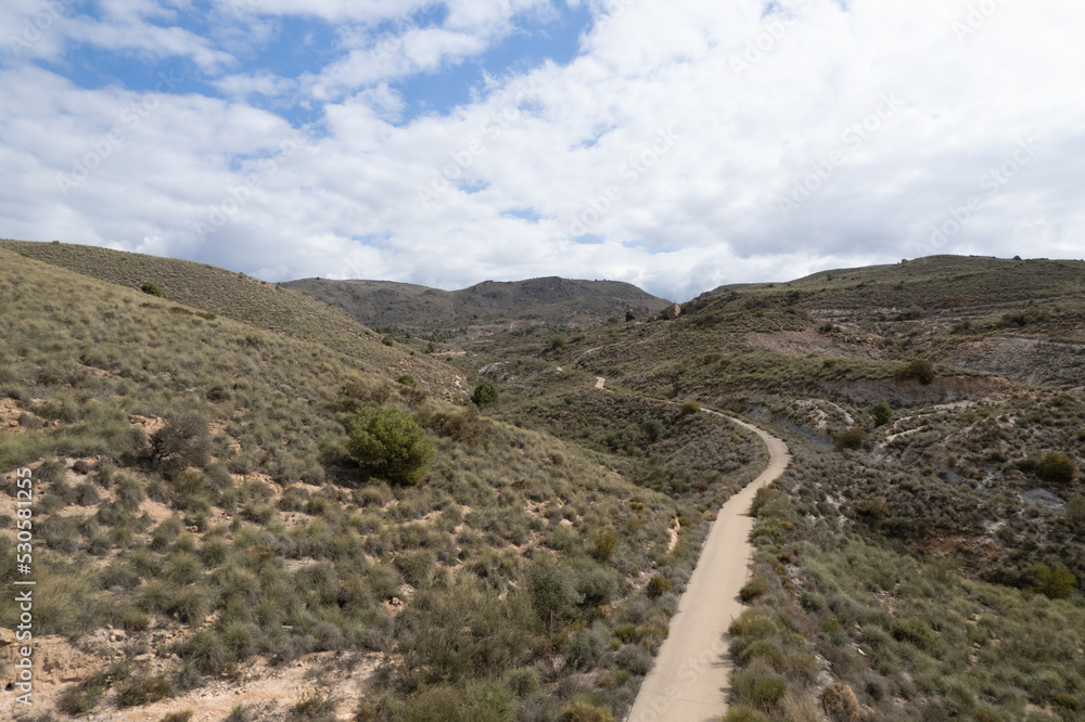 mountainous landscape in the south of Spain