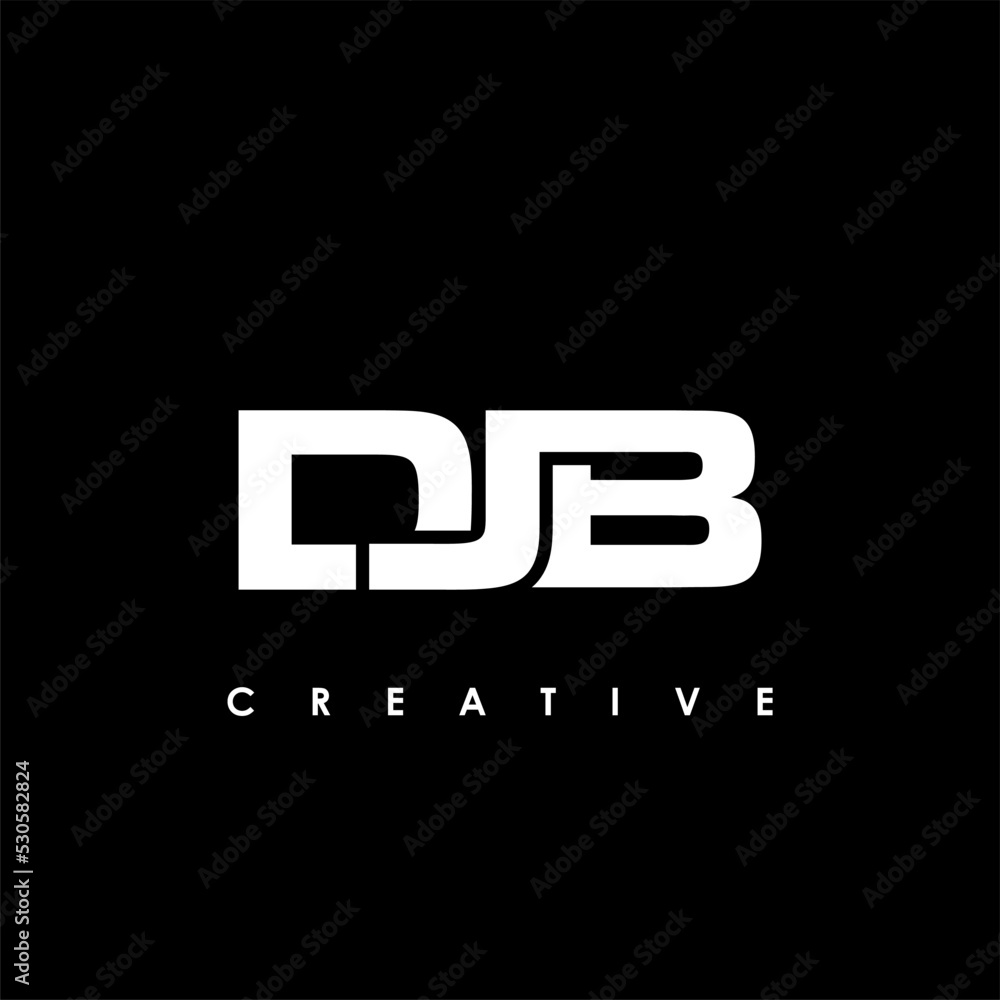 DJB Letter Initial Logo Design Template Vector Illustration DJB Letter Initial Logo Design Template Vector Illustration
