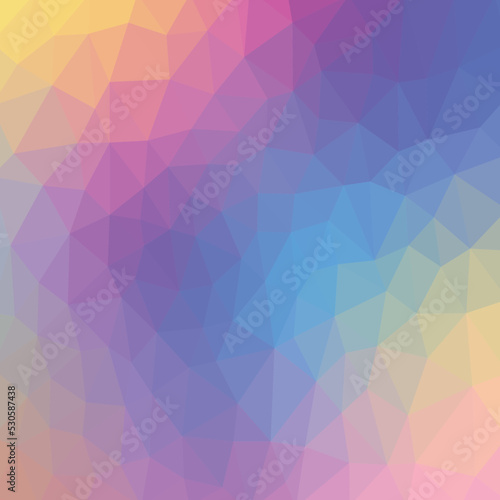 color theme polygon geometric.